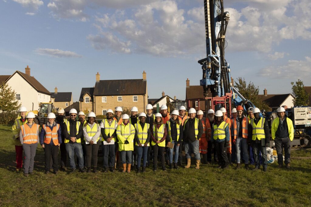 Group of workers in safety gear | Developing Groundwater